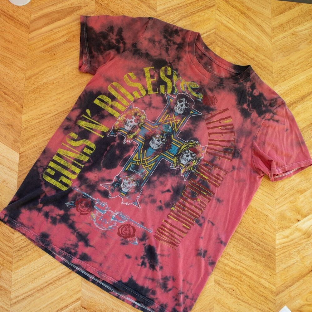 Adult T-Shirt Guns And Roses 90s Single Stitch Appetite For Destruction - Picture 1 of 10
